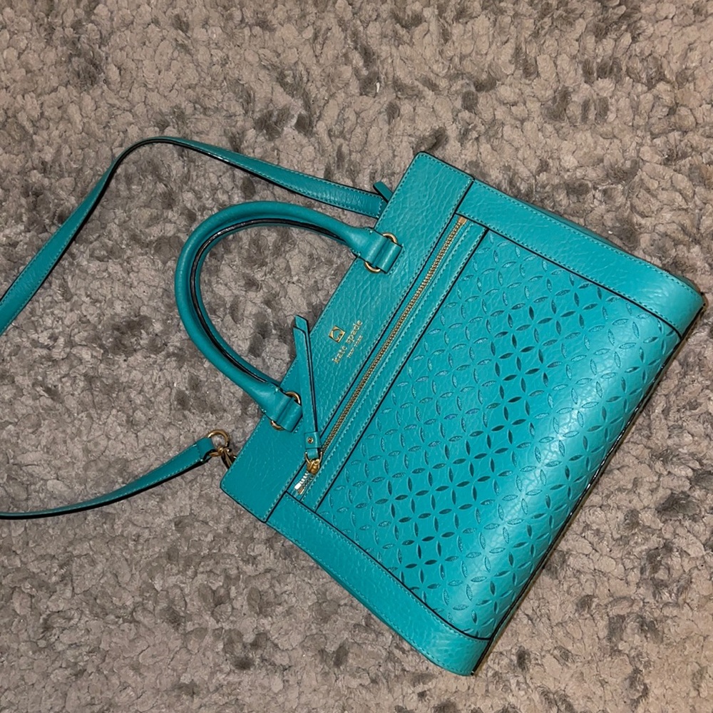 Turquoise Kate Spade Shoulder Bag